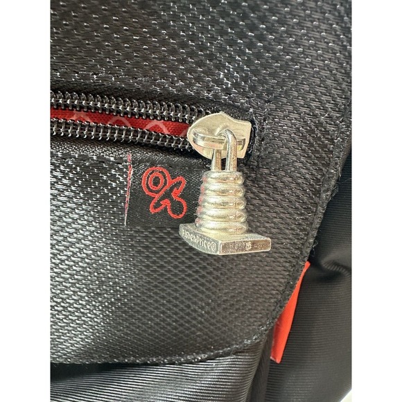 Fisher Price Fastfinder Deluxe Wide Opening Messenger Diaper Bag Black‎ - Picture 7 of 11